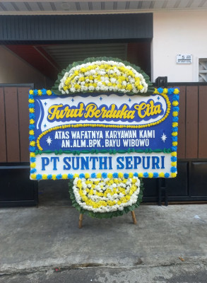 Papan Bunga Duka di Silalas