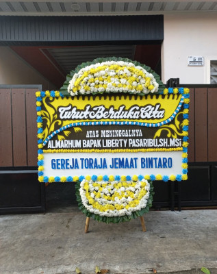 Papan Bunga Duka di Silalas
